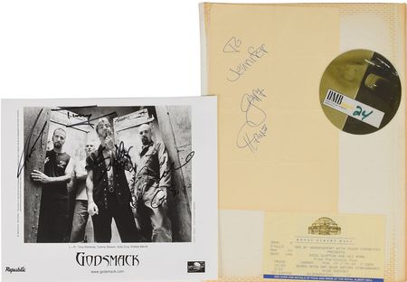 Lot #2359 Brad Delp Collection of Signed Albums and Photographs - Image 3