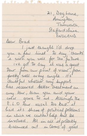 Lot #2360 Brad Delp's Collection of 'Memory Box' Items - Image 11