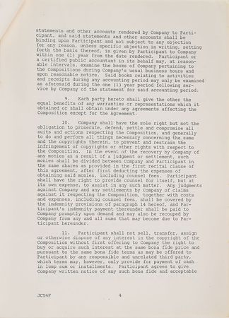 Lot #2483  Prince Signed Document - Image 4