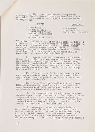 Lot #2483  Prince Signed Document - Image 6