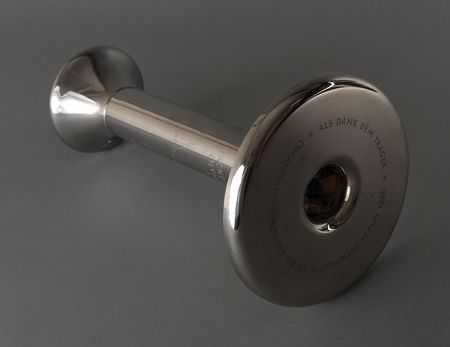 Lot #723 Berlin 1936 Summer Olympics Torch: Beautiful Berlin torch from the inaugural Olympic relays - Image 1