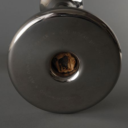 Lot #723 Berlin 1936 Summer Olympics Torch: Beautiful Berlin torch from the inaugural Olympic relays - Image 2