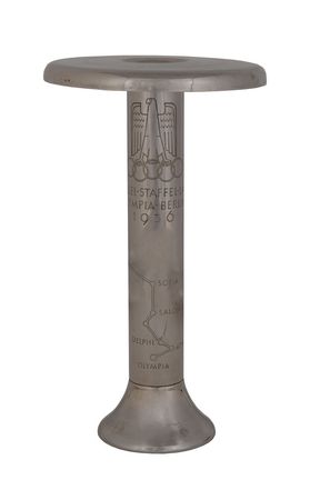 Lot #723 Berlin 1936 Summer Olympics Torch: Beautiful Berlin torch from the inaugural Olympic relays - Image 4