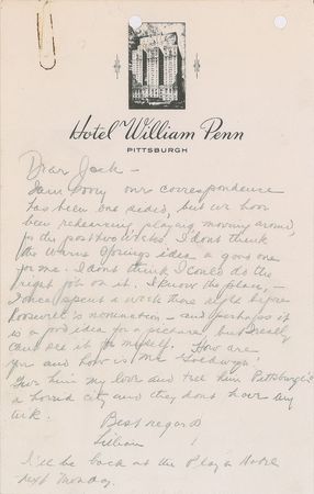 Lot #453 Lillian Hellman - Image 1