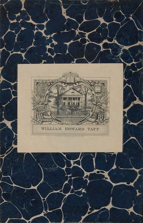 Lot #99 William H. Taft: Inscribed official printing of the inaugural address with Taft's personal bookplate - Image 2