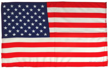 Lot #32 Dave Scott's Apollo 15 Lunar Orbit-Flown Extra Large American Flag: Massive American flag carried into lunar orbit by the crew of Apollo 15 - Image 1