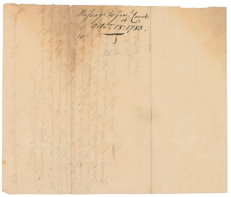 Lot #156 John Hancock: In the Revolution's immediate aftermath, Governor Hancock settles a note from 