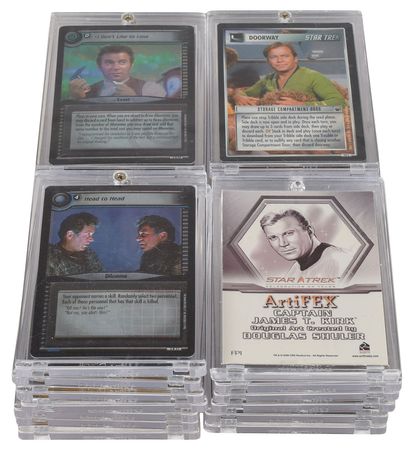 Lot #54 William Shatner's Star Trek Cards - Image 2