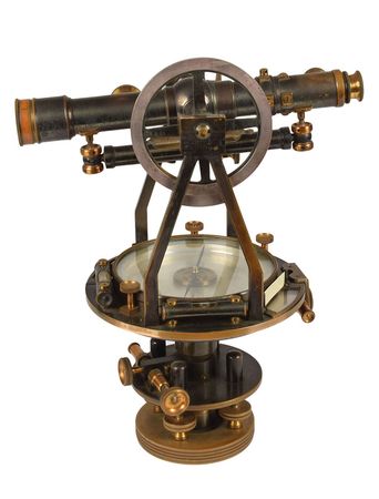 Lot #8 Antique Theodolite by W. & L. E. Gurley Survey Device - Image 2