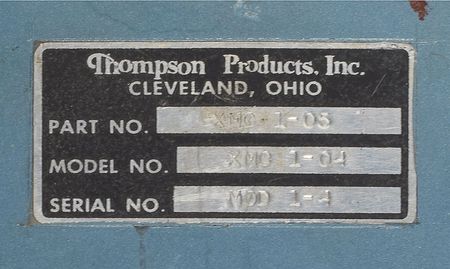 Lot #27 Mini Auxiliary Propulsion System Auxiliary Propulsion System - Image 3