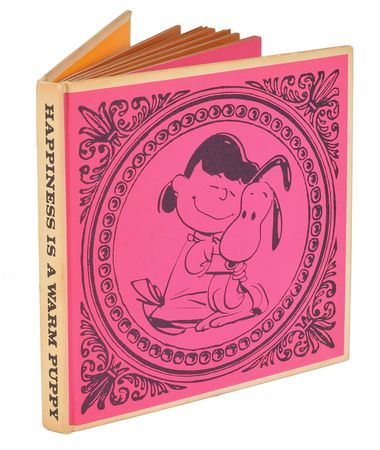 Lot #760 Charles Schulz Sketch in Book - Image 2