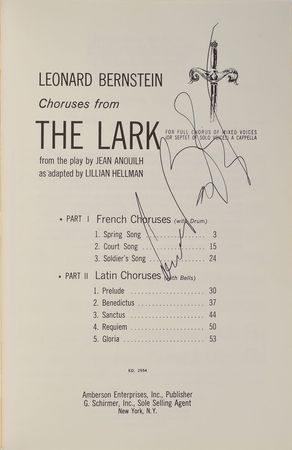 Lot #500 Leonard Bernstein - Image 2