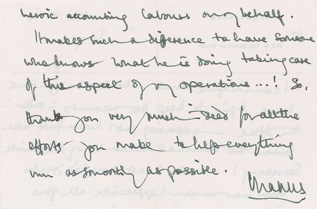 Lot #217 Prince Charles Handwritten Letter Signed - Image 2