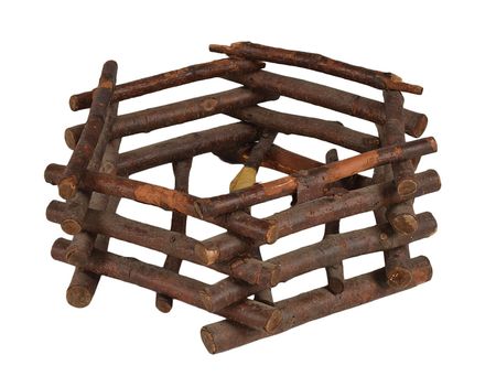 Lot #604 On Golden Pond: Knitting Basket Knitting Basket - Image 1