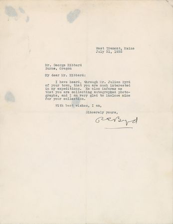 Lot #252 Richard E. Byrd - Image 2
