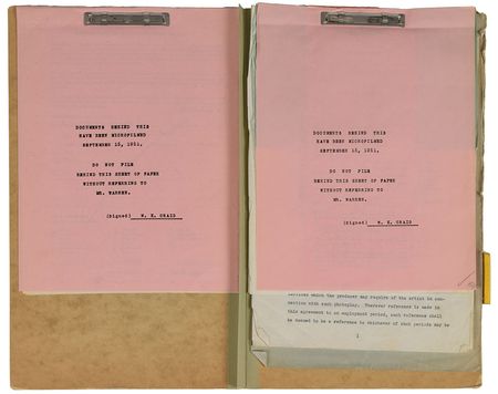 Lot #650 Marlene Dietrich Signed Document - Image 5