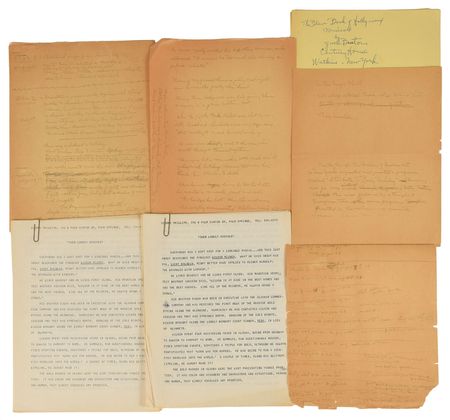 Lot #569 Busby Berkeley: Busby Berkeley's autobiographical index?a unique archive - Image 3