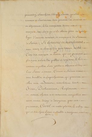 Lot #215 King Louis XIV Signed Document - Image 3