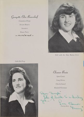 Lot #607 Shirley Temple: Temple as a freshman at the Westlake School for Girls - Image 1