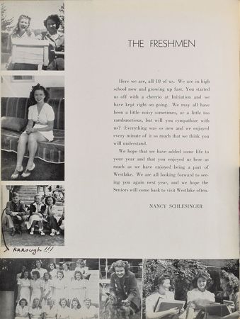 Lot #607 Shirley Temple: Temple as a freshman at the Westlake School for Girls - Image 3