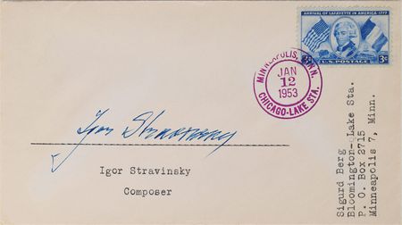 Lot #589 Lifetime Collection of Covers: Over 2,000 autographs from 20th century notablesâ??from Charles Addams to Alvin C. York - Image 8