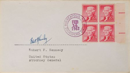 Lot #589 Lifetime Collection of Covers: Over 2,000 autographs from 20th century notablesâ??from Charles Addams to Alvin C. York - Image 10