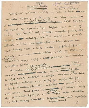Lot #417 Karel Capek: Capek's ode to 
