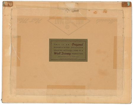 Lot #837 Tramp production cel from Lady and the Tramp Production Cel - Image 2