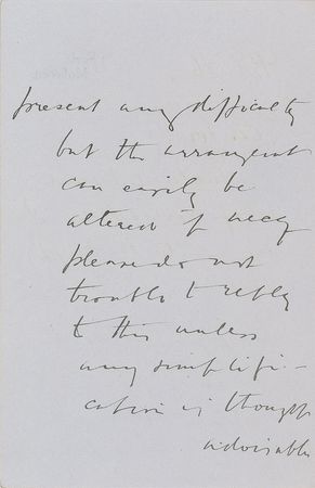 Lot #473 Edward Elgar Handwritten Letter Signed - Image 2