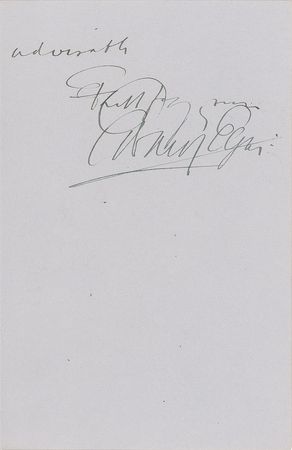 Lot #473 Edward Elgar Handwritten Letter Signed - Image 3