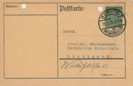 Lot #18 Albert Einstein: Einstein letter written shortly before his 1923 Nobel Lecture - Image 3