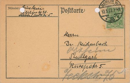 Lot #18 Albert Einstein: Einstein letter written shortly before his 1923 Nobel Lecture - Image 4
