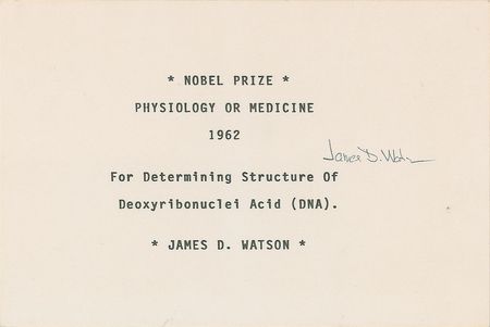 Lot #44 DNA: Watson, Crick, and Wilkins Group Lot - Image 2