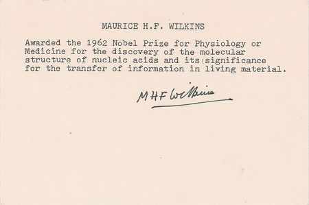 Lot #44 DNA: Watson, Crick, and Wilkins Group Lot - Image 3