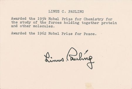 Lot #45 Linus Pauling Group Lot - Image 3