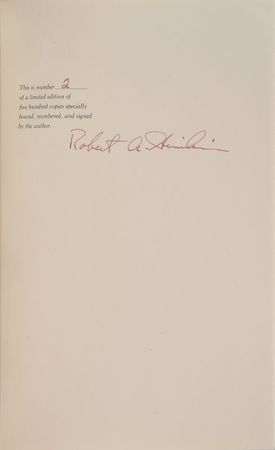 Lot #456 Robert Heinlein Book - Image 1
