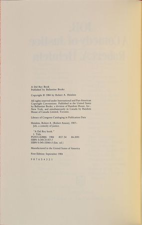 Lot #456 Robert Heinlein Book - Image 6