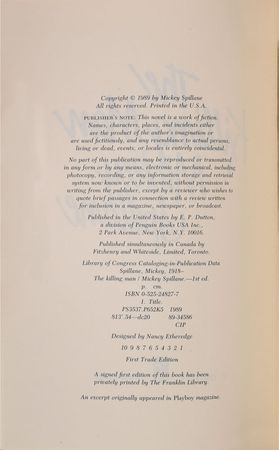 Lot #469 Mickey Spillane - Image 5