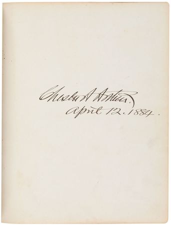 Lot #86 Chester A. Arthur and Cabinet: Two branches of government?featuring Arthur, his cabinet, and over 300 congressmen, McKinley included - Image 1
