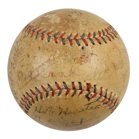 Lot #736 Babe Ruth and Moe Berg: The 1932 'Tour of Hawaii' team, including Babe Ruth, Jimmie Foxx, and Moe Berg - Image 6