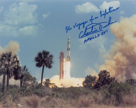 Lot #379 Charlie Duke Signed Photographs - Image 1