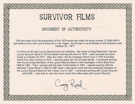 Lot #543 Lynyrd Skynyrd - Image 2