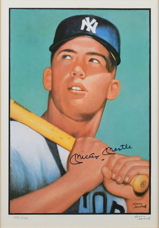 Lot #748 Mickey Mantle Lithograph - Image 1