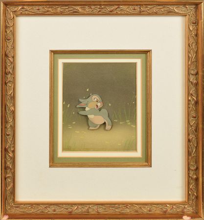Lot #816 Thumper production cel from Bambi Production Cel - Image 1