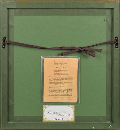 Lot #816 Thumper production cel from Bambi Production Cel - Image 2