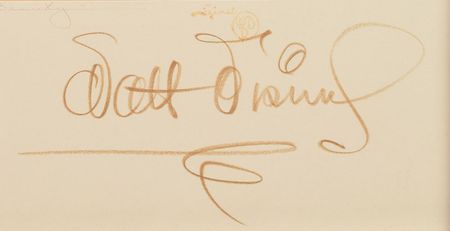 Lot #854 Briar Rose production cel and partial production background from Sleeping Beauty: Superlative Disney-signed Sleeping Beauty presentation - Image 2