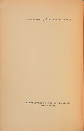 Lot #426 Kahlil Gibran: 