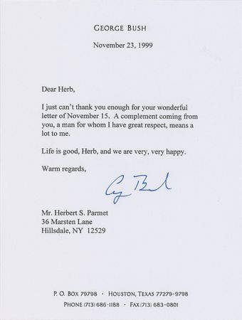 Lot #141 George Bush - Image 3