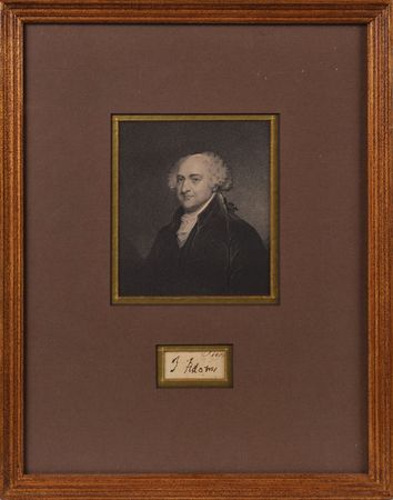 Lot #59 John Adams Signature - Image 1