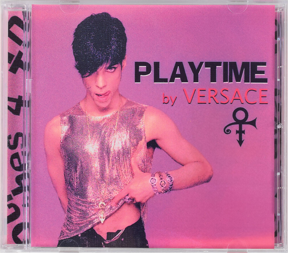 Prince Playtime by Versace CD Package Mock-up with CD | RR Auction